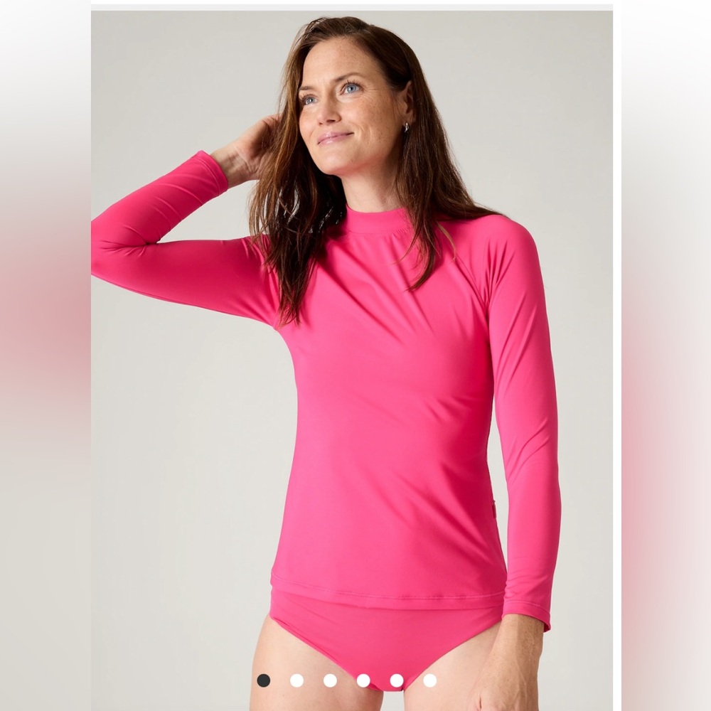 NWT Athleta Swim Rash Guard XL